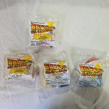 McDonald's Back to the Future Happy Meal Toys Marty's Hoverboard DeLorean