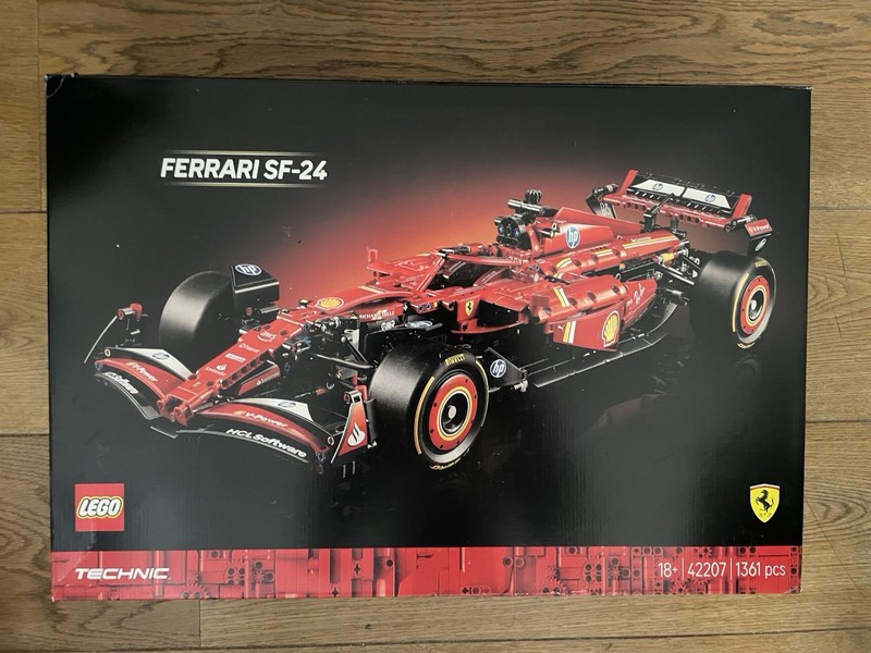 LEGO Technic Ferrari Scuderia SF-24 F1 Car Set 42207 Pieces