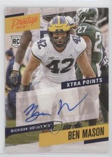 2021 Panini Chronicles Draft Picks Orange Ben Mason #PS-BMS Auto 2qw