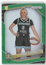 2025 PANINI PRIZM WNBA HAILEY VAN LITH RC GREEN PRIZM VARIATION #139