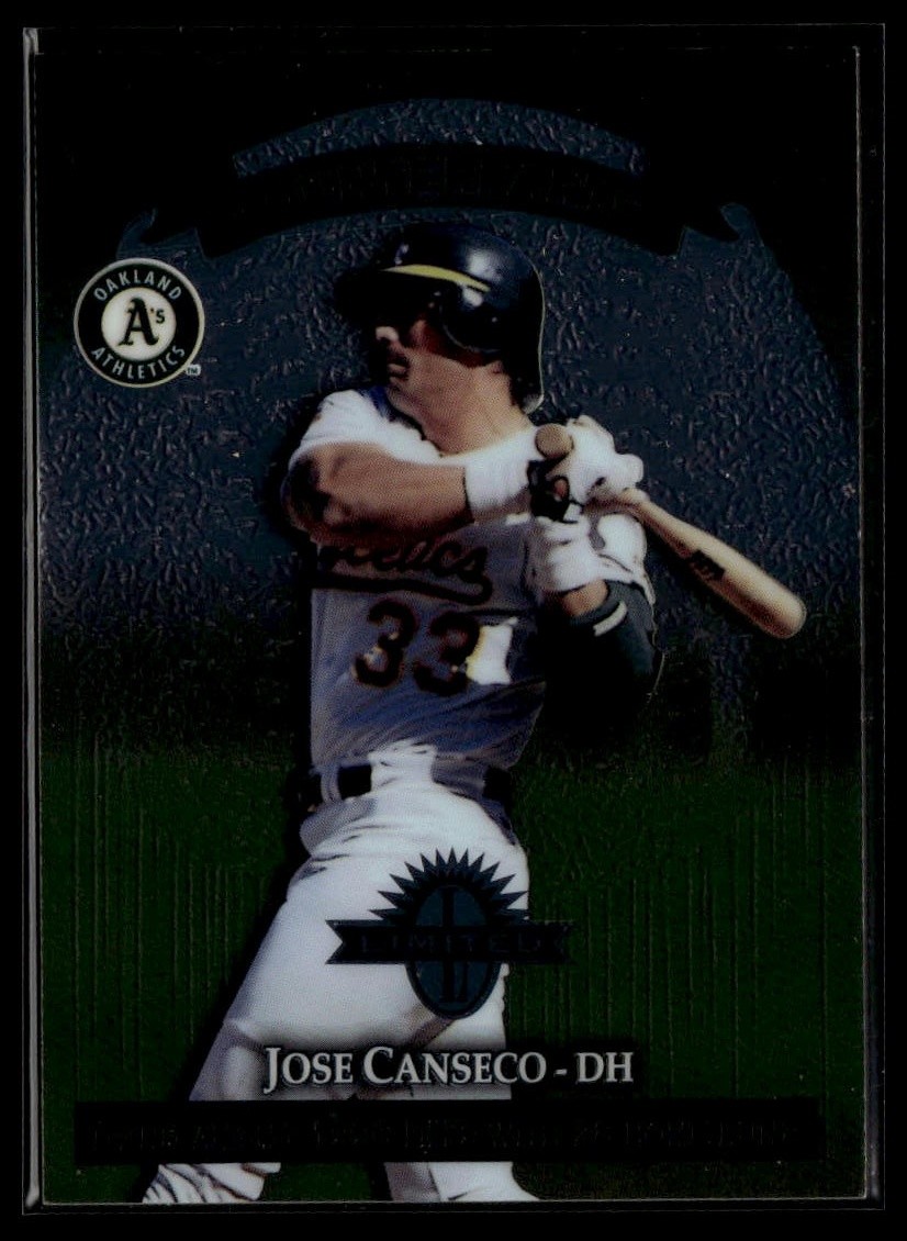 1997 Donruss Limited #17 Jose Canseco / Chili Davis