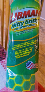 NEW Libman Nitty Gritty Roller Sponge Mop Refill