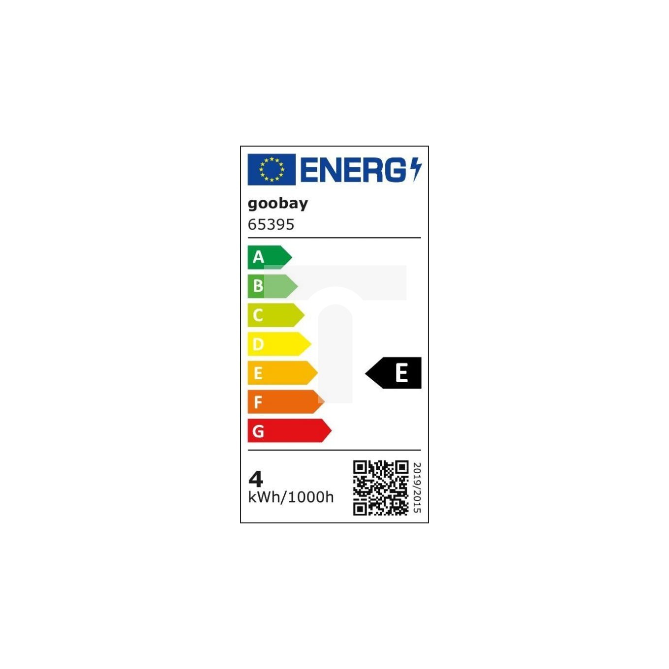 LED Filament Bulb, 4W, E27, 470lm, 2700K, 65395