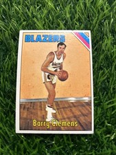 1975-76 Topps Basketball Card # 22 Barry Clemens - Portland Trail Blazers B22