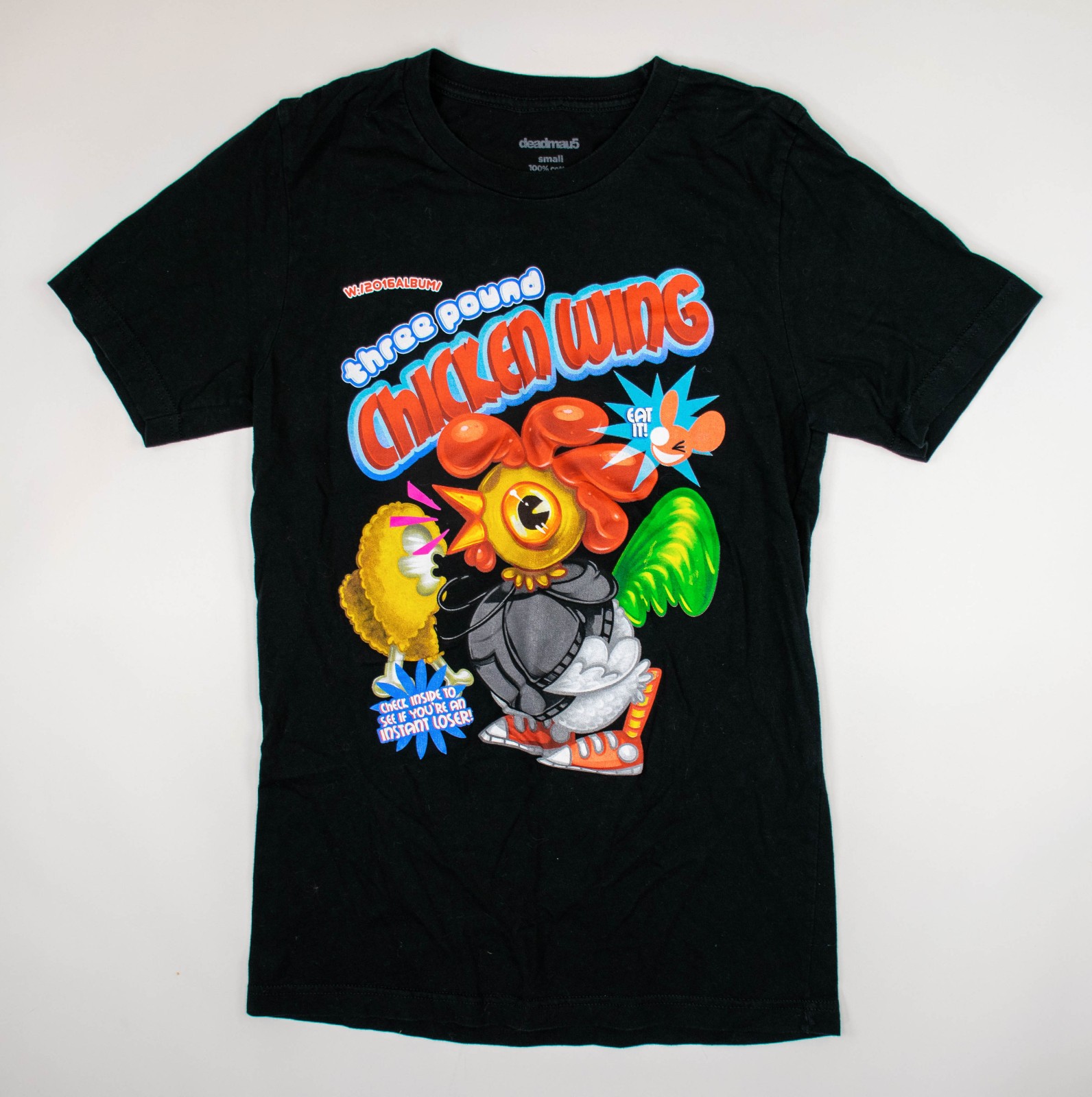 'Chicken Wing' Black Shirt