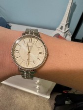 Vintage Gold Quartz Fossil Watch - Jacquelin Style NIB