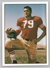 1981 TCMA GREATS #29 BOB ST. CLAIR SAN FRANCISCO 49ERS