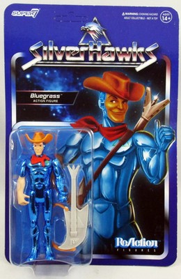Silverhawks - Super7 ReAction Figuren - Bluegrass & Side Man