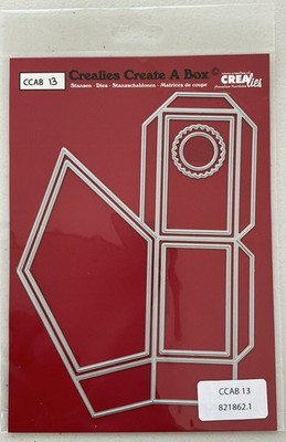 Crealies - Create A Box - Vogelbox - Stanzenset