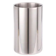 Large 304 Stainless Steel Utensil Holder, Double Wall, Mirror Polish Caddy