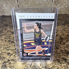 Panini 2025 Caitlin Clark Chronicled #46 Indiana Fever WNBA Basketball Card