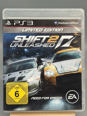 Shift 2 Unleashed Limited Edition PS3 CIB Komplett PAL Need for Speed
