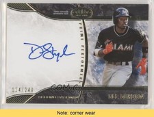 2016 Topps Tier One Prime Performers 114/249 Dee Gordon #PP-DGO Auto READ 1u6