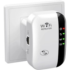 WiFi Extender Signal Booster   Long Range Repeater 5000 Sq.ft  Ethernet Port