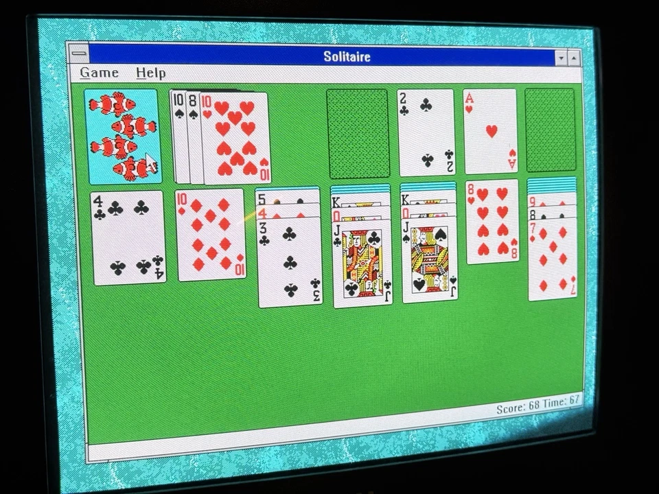 Disquete restaurado Windows 3.1 DOS computador para jogos retrô Pentium CPU CDROM 3.5 5.25 - Imagem 4 de 4