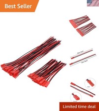 20 Pairs 22 AWG 2 Pin Connectors - Ideal for DIY, RC  LED Applications
