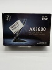 MSI AX1800 WiFi 6 Dual-Band USB Adapter