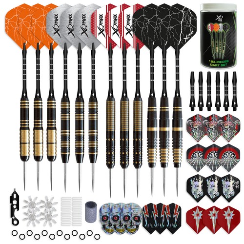 XQ Max Darts Komplettset Tuning Set Aufbewahrung Vessel Flights Schafte Zubehör - Picture 2 of 4