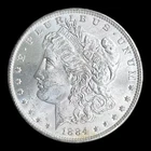 1884-O Morgan Silver Dollar Choice MS++/BU++