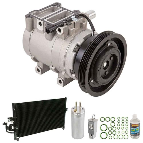 For Hyundai Tiburon 2000 2001 A/C Kit w/ AC Compressor Condenser Drier GAP - 第 1/7 張圖片