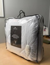 Dreamland Snowed In Organic Cotton Warming Mattress Protector - Double