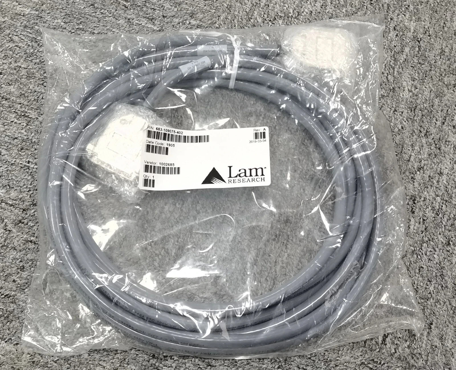 Lam Research Cable Assy 683-109075-402