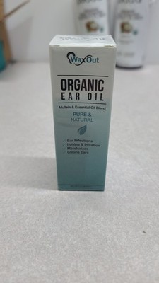 Natural Mullein Ear Wax Removal Oil & Cleaner with Garlic | Pain & Earache Dr...