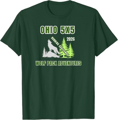 Wolf Pack 2026 Running Challenge Unisex T-Shirt