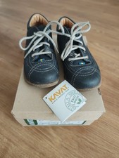 Schuhe für Kleinkind Gr. 24/25 Kavat Junge u. Mädchen, blau, Leder, Halbschuh 