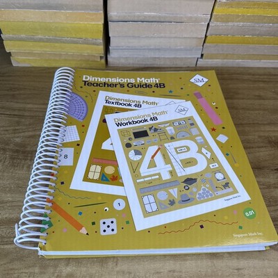 Dimensions Math Teachers Guide 4B - Spiral-bound
