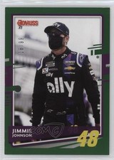 2021 Panini Donruss NASCAR Green 8/99 Jimmie Johnson #117 HOF 0u1n