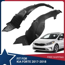 Set of 2 Fender Liner For Kia Forte 2017-2018 Front Left & Right Inner Sedan US