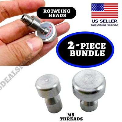 PDR Paintless Dent Repair Hail Ding Removal Hail Rod Swivel Tip Set  (QTY 2) 