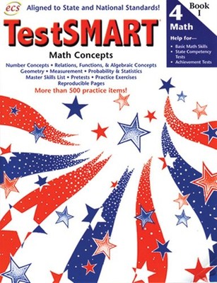 TestSMART Math Concepts grade 4:Help for Basic Math Skills, State Competency...