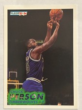 1993-94 Fleer #125 Chuck Person Minnesota Timberwolves