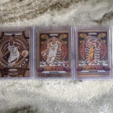Panini 2025 WNBA Prizm 3-Card Lot Groovy/Kaleidoscopic Loyd/Bueckers/Brink