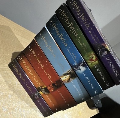 J. K. Rowling Harry Potter Paperback Box Set 7 Books English Fantasy Fiction