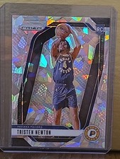 2024-25 Panini Prizm - Tristen Newton #261 Ice Prizm (RC)
