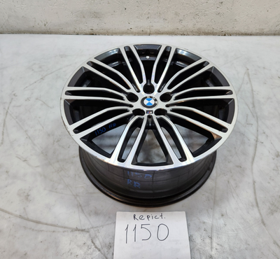 ✓OEM BMW BMW G30 530 540 M550 Rear Wheel Rim Style 664M Silver
