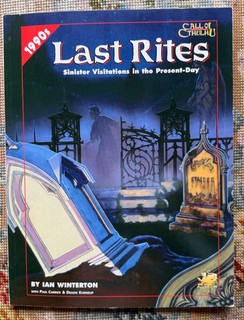 Call of Cthulhu "Last Rites" scenario book