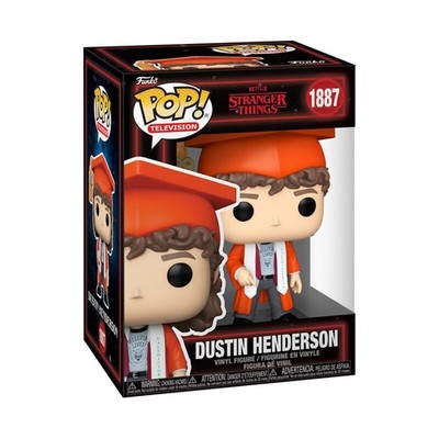 Funko Pop!  Dustin Henderson Vinyl Figur 1887 Standard Standard