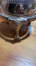 FB Rogers Silver Coin Antique US Silver-Plated Butter Dishes for