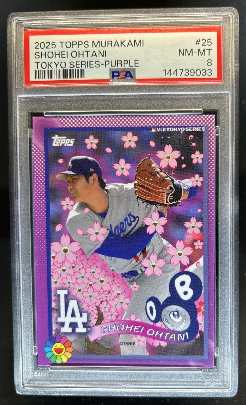 DEFECTIVE 2025 Topps MLB  Tokyo Series Takashi Murakami Shohei Ohtani Pu G3D