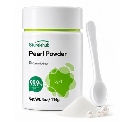 Pearl Powder Organic, for Face, 4OZ / 114g 99.9% Purity, Cosmetic Grade, For ...