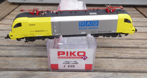 Piko 47418 TT Elektrolok RAG Taurus ES64 Siemens Dispolok Epoche 5/6 mit DSS | Condition: Gebraucht
