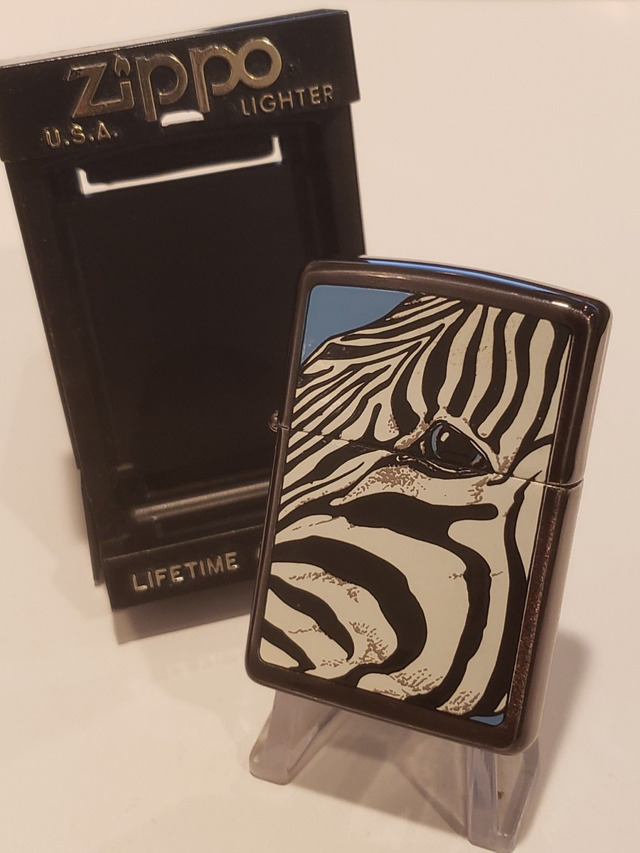SIAM SHADE　SPIRITS 1993 1993 Vintage Zippo Lighter Barrett Smythe ZEBRA Double-Sided