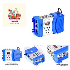 HDMI to RF Modulator, VHF UHF AV to RF Coaxial Converter, CVBS RCA HDMI to RF...