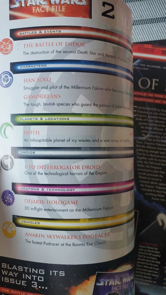 Deagostini The Official Star Wars Fact File Issue # 2  - Bild 2 von 3