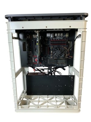 InWin Alice Open Air DDR3 Gaming PC Case With MSI MB, AMD CPU, 16GB RAM, 2GB GPU