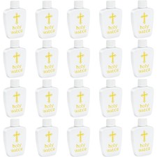 40 Pcs Holy Water Bottles 2oz Holy Water Container Plastic Empty Containers w...